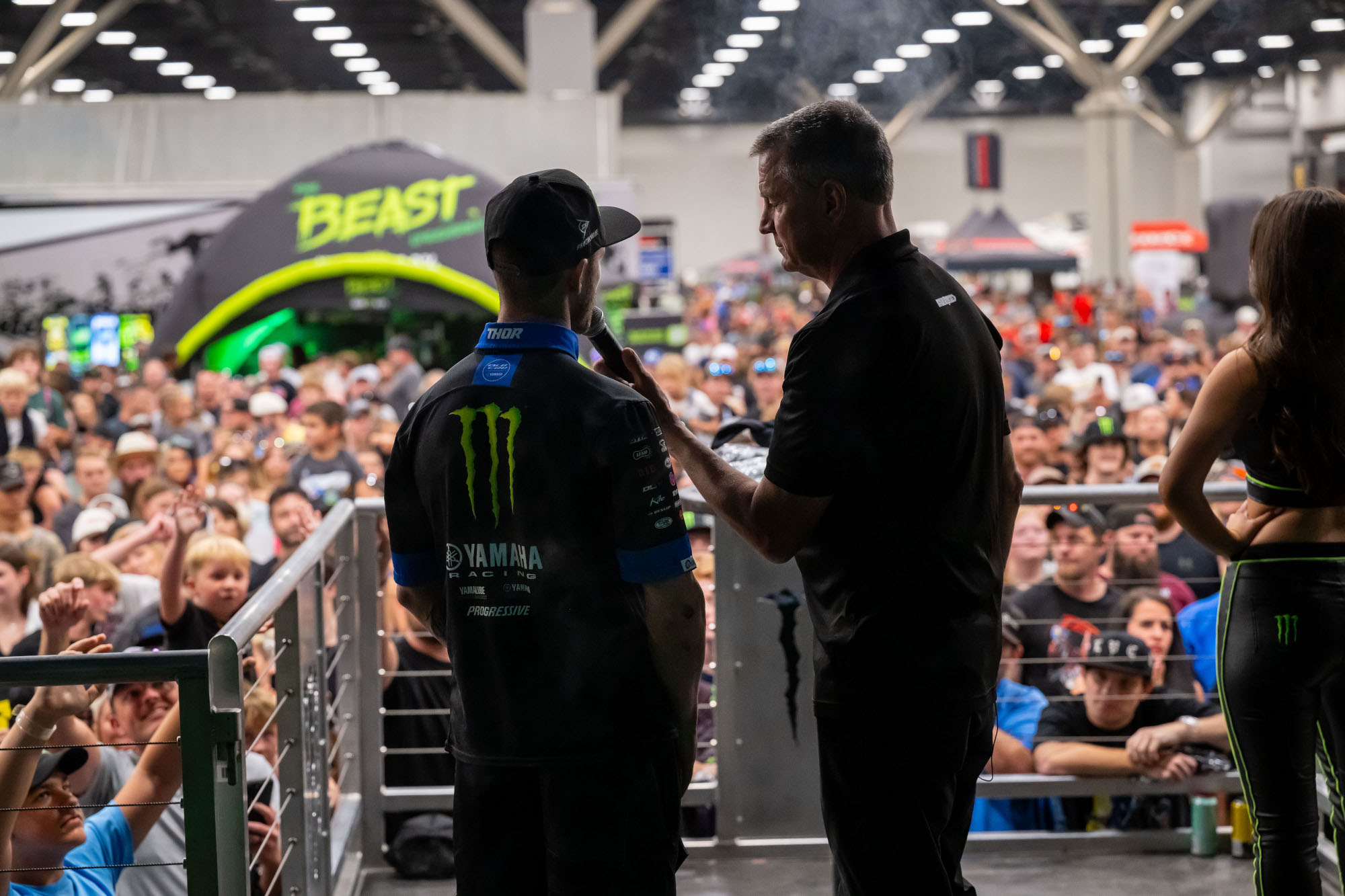 Fans at the Monster Energy Rig Riot