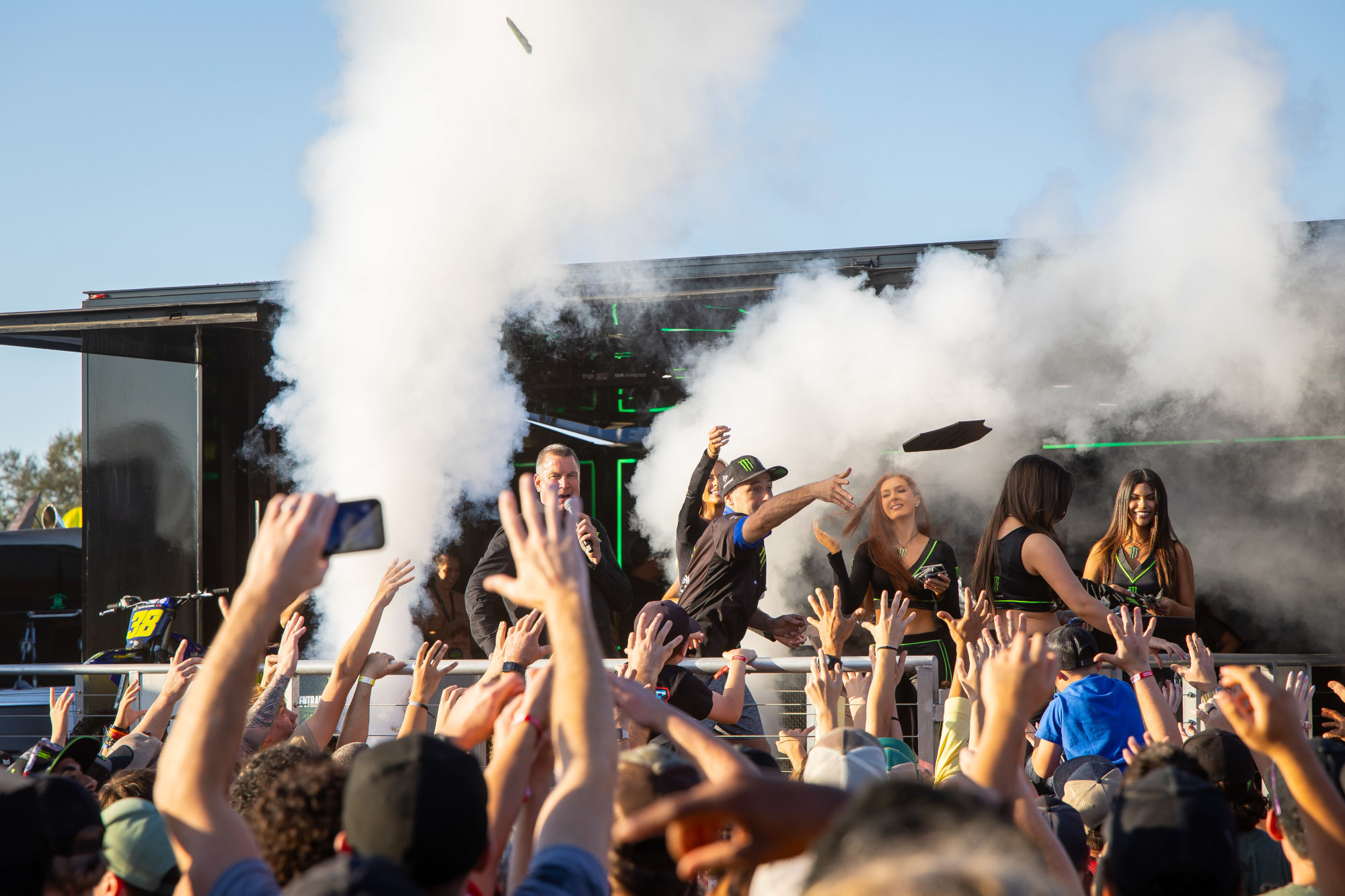 Fans at the Monster Energy Rig Riot